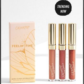 カラーポップ(colourpop)のColourpop 2017ホリデー限定 feelin' fine(リップグロス)