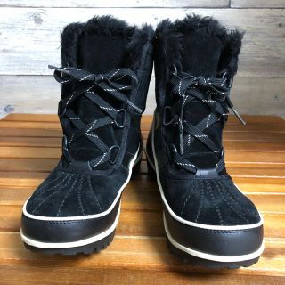 ソレル(SOREL)の5回着 美品 レディース ブラック ソレル ティボリ23cm soler 37(ブーツ)