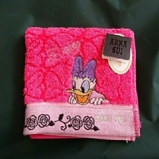 ディズニー(Disney)のアナスイ♪ANNA SUI💖デイジーコラボ🌠タオルハンカチーフ💕ディズニー(ハンカチ)