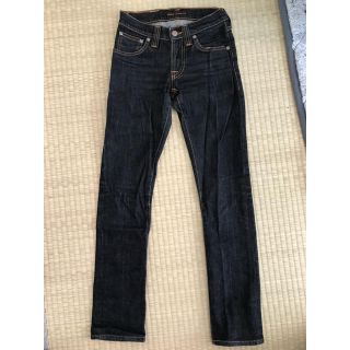 ヌーディジーンズ(Nudie Jeans)のNudie Jeans ブラック スリムスキニーデニム 24(デニム/ジーンズ)