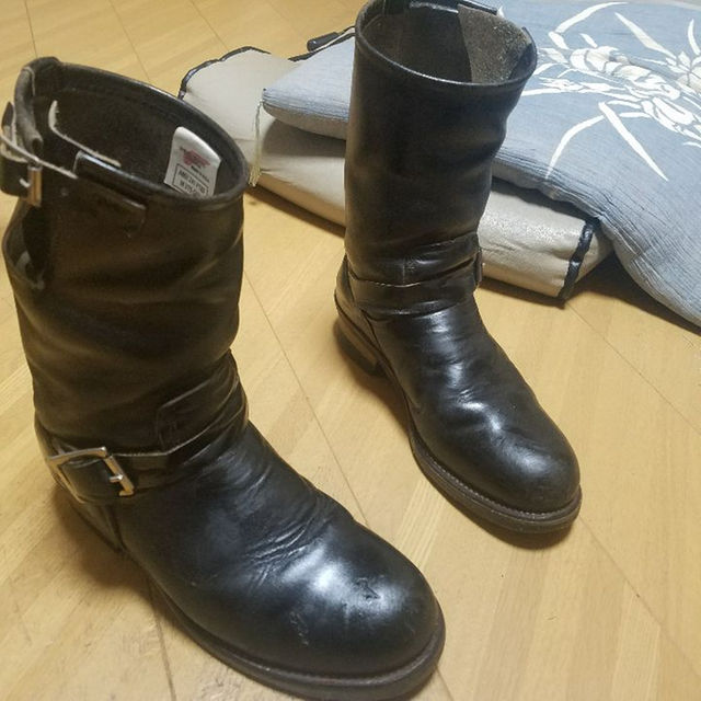 REDWING - PT83茶芯ヴィンテージREDWINGレッドウイング 2268黒エンジニア8D靴の通販 by フミ ヤス's shop