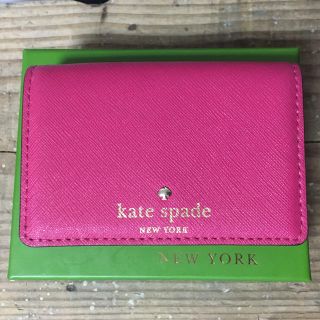 ケイトスペードニューヨーク(kate spade new york)のすぅ様専用＊ ケイトスペード  カードケース 名刺入れ カードホルダー(名刺入れ/定期入れ)