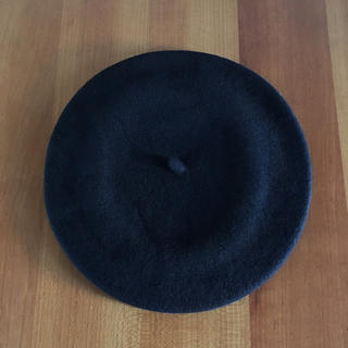 ローズバッド(ROSE BUD)の新品 ローズバッドROSEBUD★ベレー帽 ブラック(ハンチング/ベレー帽)