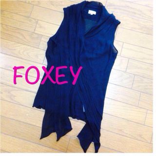 フォクシー(FOXEY)のFOXEY トップス(Tシャツ(半袖/袖なし))