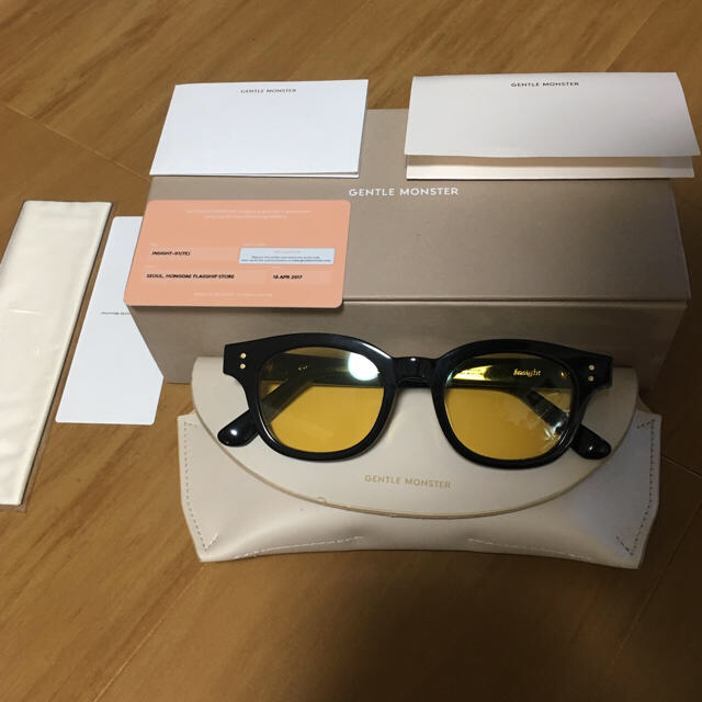 希少 登坂広臣着用 同型同色 ジェントルモンスター insight01 希少 登坂広臣着用 同型同色 ジェントルモンスター insight01