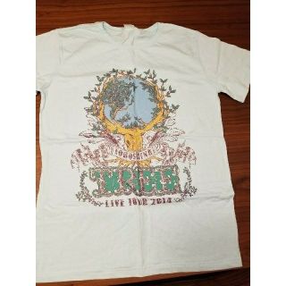 トウホウシンキ(東方神起)の東方神起　Tシャツ　ライトグリーン(アイドルグッズ)