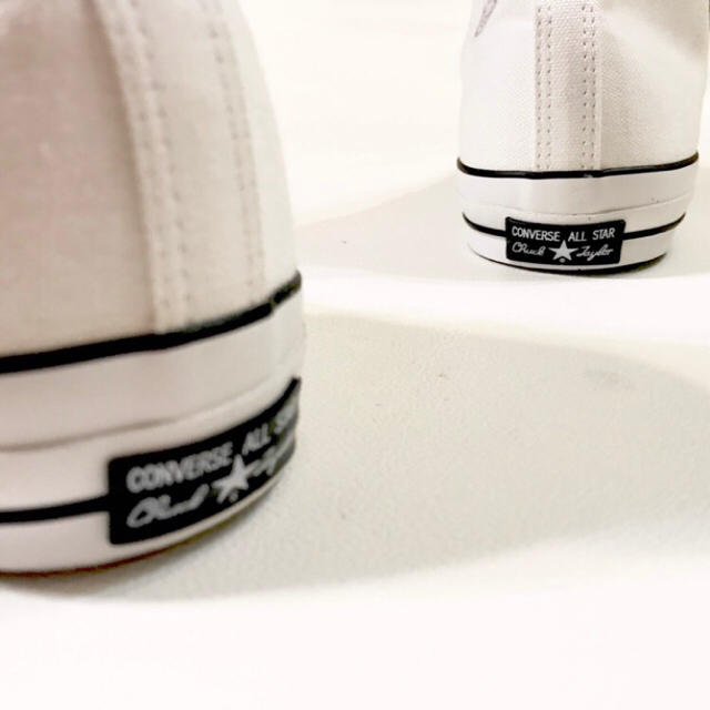 CONVERSE(コンバース)の美品30converse オールスター HI 100 コンバース白ホワイト571 メンズの靴/シューズ(スニーカー)の商品写真
