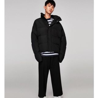 ザラ(ZARA)のZARA パフジャケット Balenciaga M(ダウンジャケット)