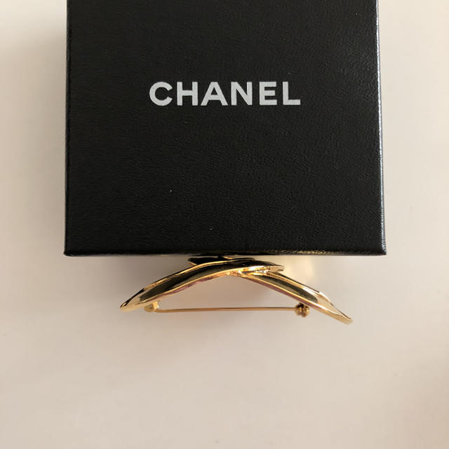 【美品】CHANEL ビンテージ ブローチ ゴールド 2