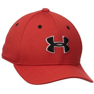 アンダーアーマー(UNDER ARMOUR)の新品☆アンダーアーマー◇ジュニアキャップ赤Boys(帽子)