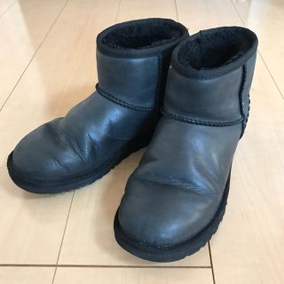 アグ(UGG)のUGG レザー ショートブーツ(ブーツ)