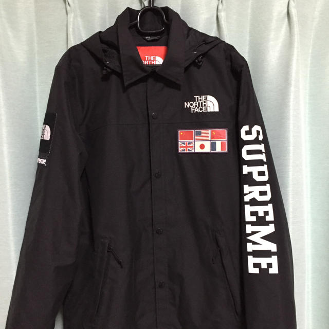 今月限定値下げ！supreme×ノースフェイス コーチジャケット M