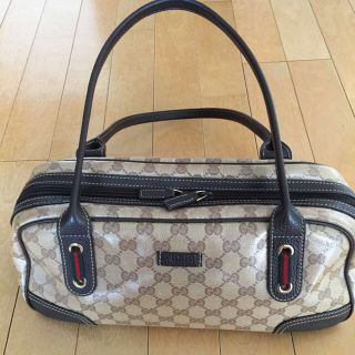 グッチ(Gucci)のGUCCI ショルダーバッグ ミニボストンバッグ(ボストンバッグ)