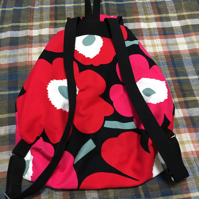 marimekko(マリメッコ)のマリメッコ◇ウニッコ◇リュック バックパック◇花柄 ピンク レディースのバッグ(リュック/バックパック)の商品写真