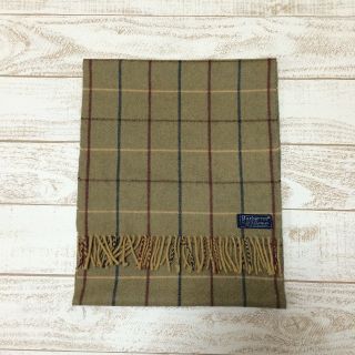 バーバリー(BURBERRY)のバーバリー カシミヤ マフラー カシミア100% ストール チェック(マフラー/ショール)