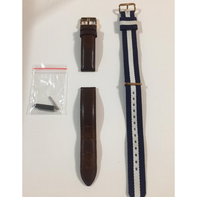 Daniel Wellington(ダニエルウェリントン)の専用☆Daniel Wellington☆替えベルト2本セット レディースのファッション小物(腕時計)の商品写真