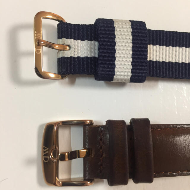 Daniel Wellington(ダニエルウェリントン)の専用☆Daniel Wellington☆替えベルト2本セット レディースのファッション小物(腕時計)の商品写真