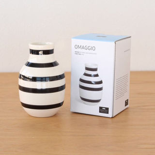 ケーラー オマジオ フラワーベース ブラック S 新品(花瓶)