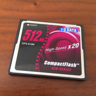 アイオーデータ(IODATA)のコンパクトフラッシュ 512MB(その他)