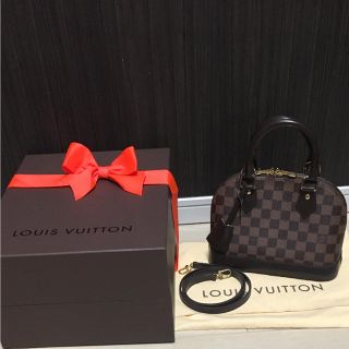 ルイヴィトン(LOUIS VUITTON)のLOUIS VUITTON ルイ ヴィトン アルマbb  ダミエ 送料込み(ショルダーバッグ)