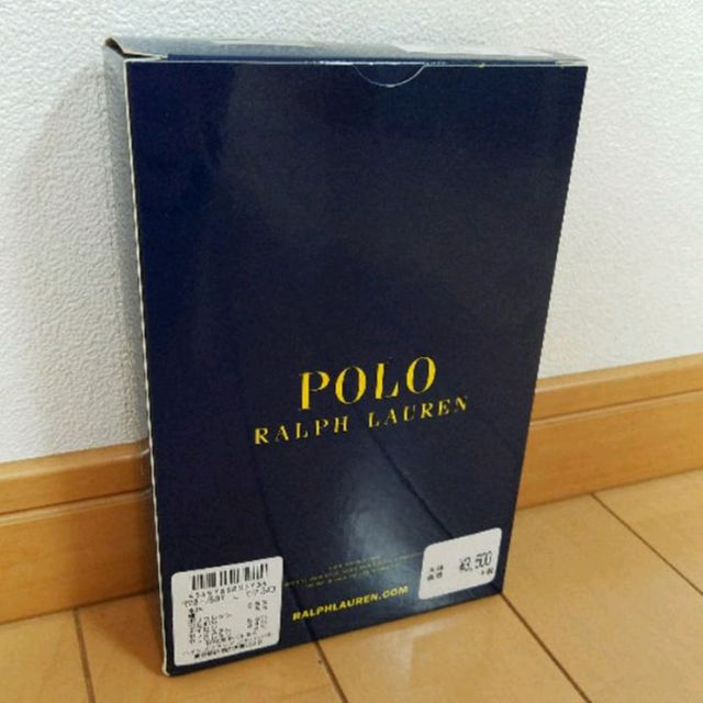 POLO RALPH LAUREN(ポロラルフローレン)の新品未開封☆ポロ・ラルフローレン　ボクサーパンツ　L　ブルー メンズのメンズ その他(その他)の商品写真