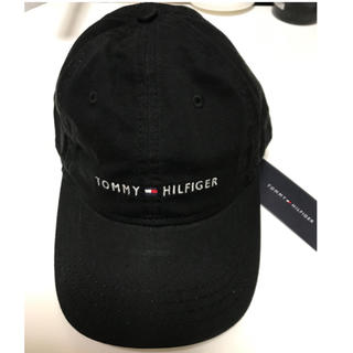 トミーヒルフィガー(TOMMY HILFIGER)の新品 トミーヒルフィガー  レザーストラップ キャップ(キャップ)