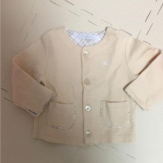 バーバリー(BURBERRY)のバーバリー☆カーディガン☆８０サイズ☆ベビー(カーディガン/ボレロ)