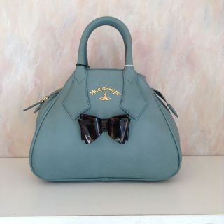 ヴィヴィアンウエストウッド(Vivienne Westwood)の新品！ヴィヴィアンウエストウッド☆アングロマニア☆ヤスミンバッグ☆ターコイズ(ハンドバッグ)