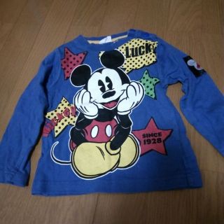 ディズニー(Disney)のミッキー　長袖Tシャツ　90(その他)