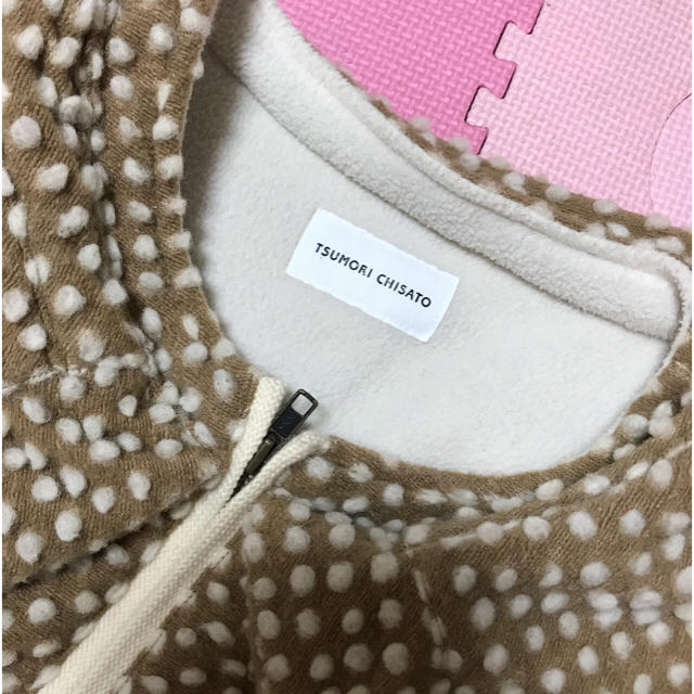 TSUMORI CHISATO(ツモリチサト)のツモリチサト✴︎ドットフリースジャケット レディースのジャケット/アウター(ブルゾン)の商品写真