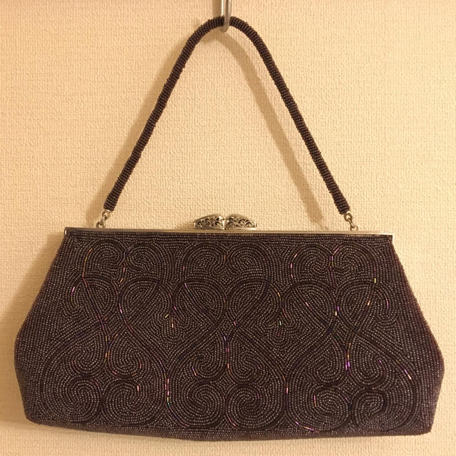 Grimoire(グリモワール)のビーズ刺繍のハンドバック レディースのバッグ(ハンドバッグ)の商品写真