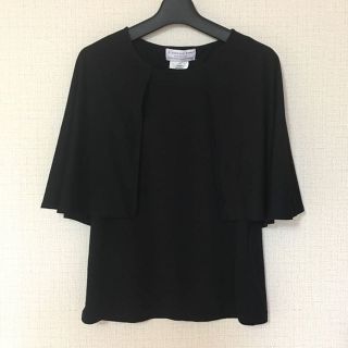 チャオパニックティピー(CIAOPANIC TYPY)の☆お値下げ☆ 黒トップス(タンクトップ+薄手の羽織り)(タンクトップ)