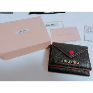 ミュウミュウ(miumiu)のmiumiu ラブレター ミニ財布(財布)