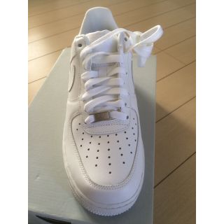 ナイキ(NIKE)のAIR FORCE1 LOW エアフォース1 ホワイト 25.5cm(スニーカー)