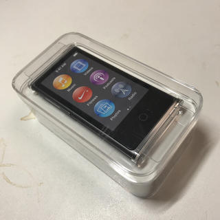 アップル(Apple)のiPod nano  第7世代  ブラック 16G(ポータブルプレーヤー)