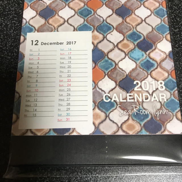 SeaRoomlynn(シールームリン)のシールームリン カレンダー インテリア/住まい/日用品の文房具(カレンダー/スケジュール)の商品写真