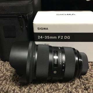 ニコン(Nikon)のSIGMA 24-35mm F2 DG Art ニコンFマウント 美品(その他)