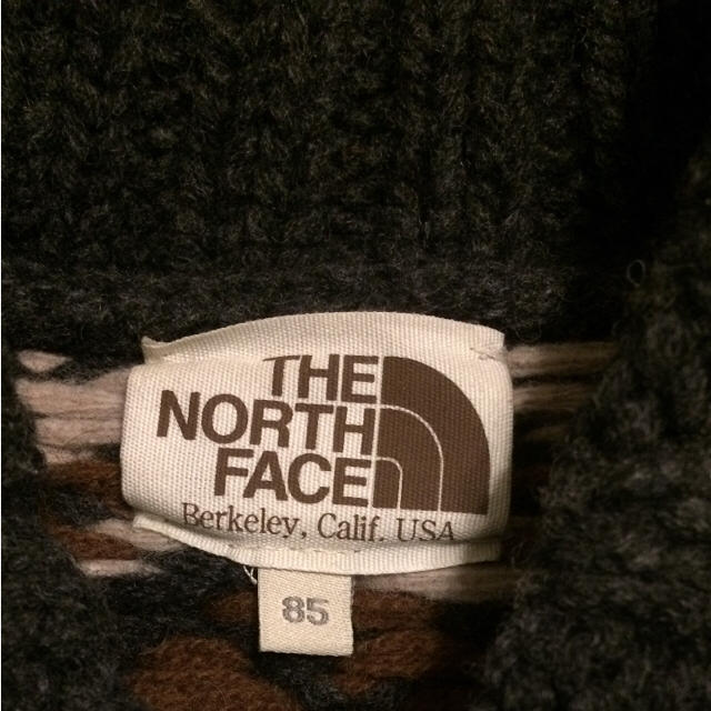 THE NORTH FACE(ザノースフェイス)の年末最終価格！人気ブランド ザ ノースフェイス カウチンニット 手編み メンズのトップス(カーディガン)の商品写真