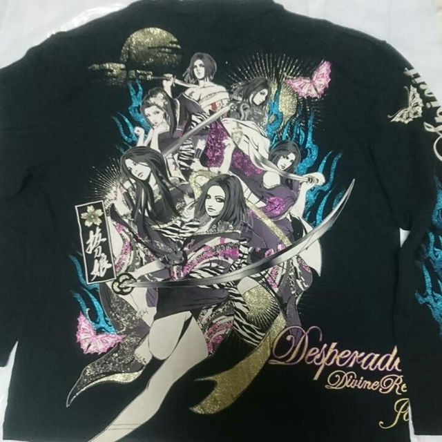 超レア‼ 新品 未使用 抜刀娘 ロンT XXL 長袖 六人娘 絡繰魂 和柄 | フリマアプリ ラクマ 超レア‼ 新品 未使用 抜刀娘 ロンT XXL 長袖 六人娘 絡繰魂 和柄 | フリマアプリ ラクマ