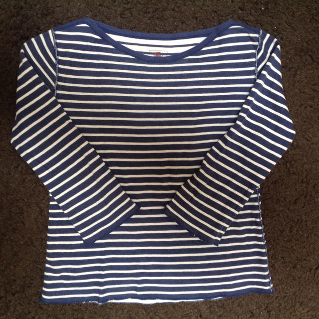 PETIT BATEAU(プチバトー)の☆プチバトー☆ リバーシブルカットソー キッズ/ベビー/マタニティのキッズ服女の子用(90cm~)(Tシャツ/カットソー)の商品写真