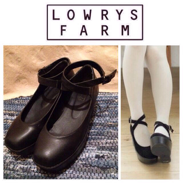 LOWRYS FARM(ローリーズファーム)の厚底ソール☆バレエシューズ レディースの靴/シューズ(ハイヒール/パンプス)の商品写真