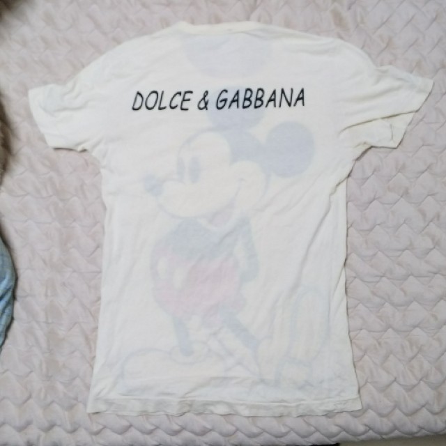 ドルチェ&ガッバーナサイズ46ミッキーTシャツ メンズのトップス(Tシャツ/カットソー(半袖/袖なし))の商品写真