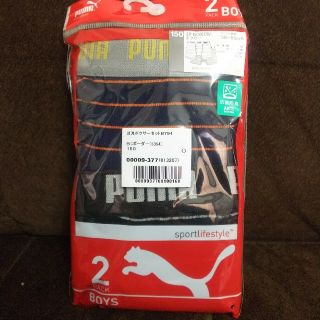 プーマ(PUMA)の値下げ！新品☆PUMA/ﾌﾟｰﾏ ジュニア150cm ボクサーパンツ 2枚set(靴下/タイツ)