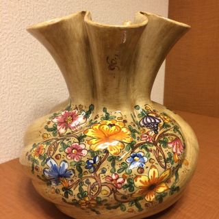 イタリアの壺 BAFFONI GUBBIO(花瓶)