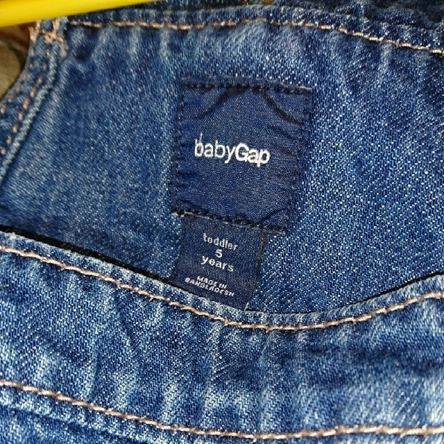 babyGAP(ベビーギャップ)のbabyGAP  サロペット  着画追加 キッズ/ベビー/マタニティのキッズ服女の子用(90cm~)(パンツ/スパッツ)の商品写真