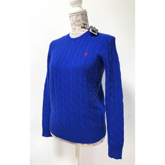 POLO RALPH LAUREN(ポロラルフローレン)の定価13,608円♡新品✨ケーブル ニット S レディースのトップス(ニット/セーター)の商品写真