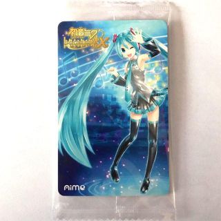 セガ(SEGA)のAimeカード 「初音ミク Project DIVA X」付属非売品(その他)