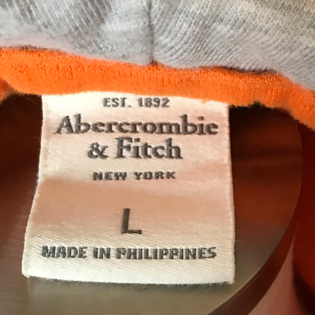 Abercrombie&Fitch(アバクロンビーアンドフィッチ)のアバクロ  ハーフジップ  パーカー  L レディースのトップス(パーカー)の商品写真