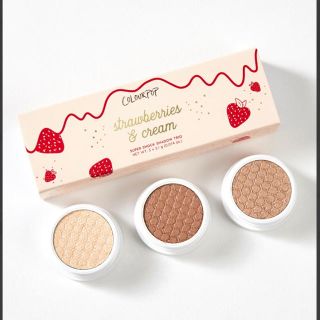 カラーポップ(colourpop)の【日本未入荷】カラーポップ 新品アイシャドウ3点セット(アイシャドウ)