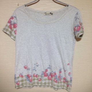 ジェラートピケ(gelato pique)のgelat pique いちごTシャツ(Tシャツ(半袖/袖なし))